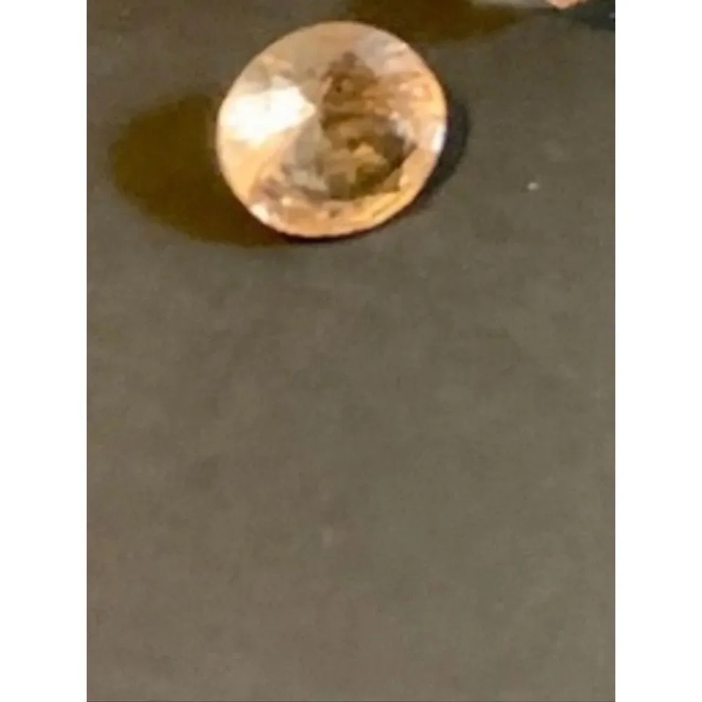 October Birthstone Diamond Shaped Floating Locket Charm